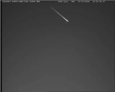 Chuva de meteoros de rastros do cometa Halley terá ápice na 2ª feira 