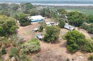 Área do Alto Pantanal após ter incêndio controlado (Foto: Divulgação/Corpo de Bombeiros)