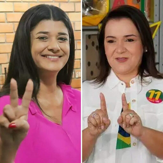 As candidatas à Prefeitura de Campo Grande, Rose Modesto (União) e Adriane Lopes (PP). (Foto: Arquivo/Campo Grande News)