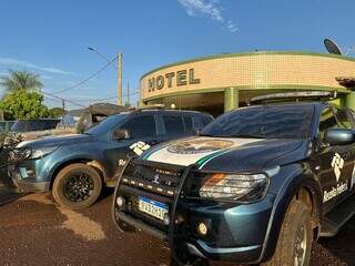 Hotel em Dourados foi alvo de operaçao da PF e Receita Federal. (Foto: Divulgação)