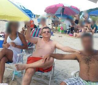 O comerciante Luiz Carlos Honório, investigado por ligação com o tráfico (Foto: Reprodução)