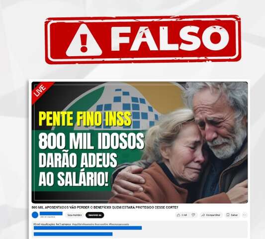 INSS desmente &quot;fake news&quot; sobre corte de 800 mil benef&iacute;cios