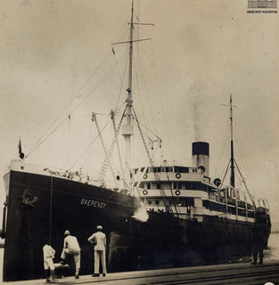 Um dos navios que integravam a companhia Lloyd Brasileiro. (Foto: Arquivo Nacional)