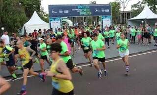 Largada da primeira edição da Corrida dos Poderes, em 2023 (Foto: Juliano Almeida/Arquivo)