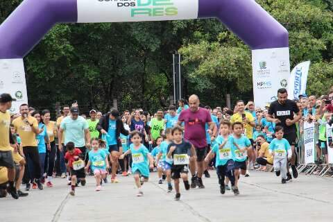 Criançada compareceu em peso na 2ª Corrida dos Poderes