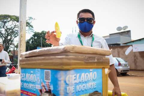 Luiz aposta no geladão em domingo que ambulantes "sumiram" 