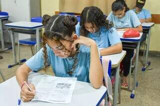 Estudantes da rede municipal de ensino de Campo Grande (Foto: Divulgação/PMCG)