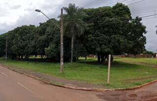 Esquina do imóvel mais caro no bairro Jardim Itamarcá (Imagem: Reprodução/Google Maps)