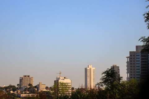 Meteorologia indica tempo firme e calor de até 38ºC em MS