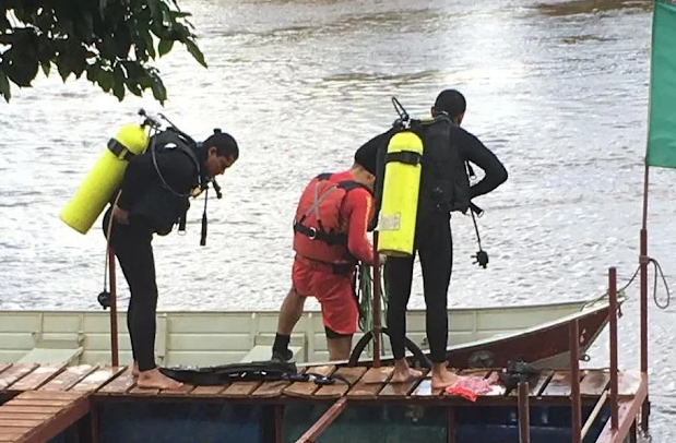 Homem morre afogado ap&oacute;s cair em rio durante pescaria 