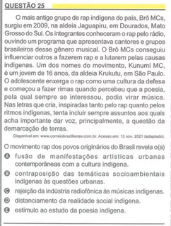 Grupo de rap indígena de Dourados, Brô MCs inspirou questão do Enem de 2023. 