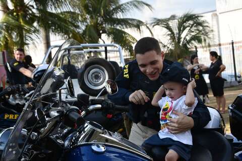 PRF lan&ccedil;a campanha &ldquo;Policiais Contra o C&acirc;ncer Infantil&rdquo; em MS