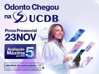 Odonto chegou na UCDB!  Inscri&ccedil;&otilde;es abertas para o Vestibular Exclusivo