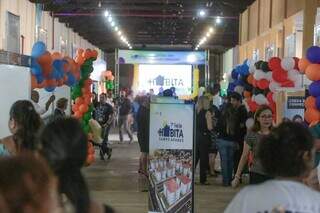 Feira de habitação realizada em Campo Grande (Foto: Marcos Maluf/Arquivo)