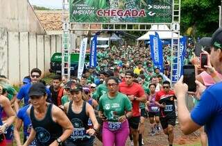 Corrida e caminhada foram realizadas esta manhã (Foto/Divulgação/Bruno Rezende)