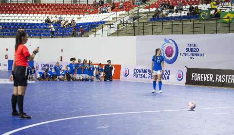 Com atleta de MS, Brasil fica com o vice sul-americano no futsal sub-20