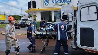 Vítima chegou a ser socorrida, mas quadro se agravou em hospital. (Foto: Leandro Holsbach)