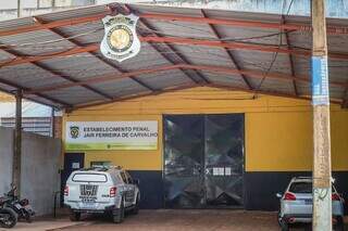 Fachada do Presídio de Segurança Máxima Jair Ferreira de Carvalho (Foto: Henrique Kawaminami/ Arquivo)