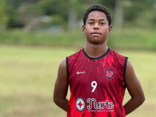 Enzo da Silva, atleta convocado para jogar em campeonato de futebol na Espanha (Foto: Arquivo Pessoal)