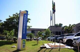 Fachada da sede da Governadoria de Mato Grosso do Sul, no Parque dos Poderes (Foto: Arquivo/Álvaro Rezende)