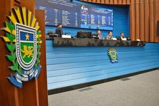 Mesa Diretora da Assembleia Legislativa em Mato Grosso do Sul (Foto: Divulgação)