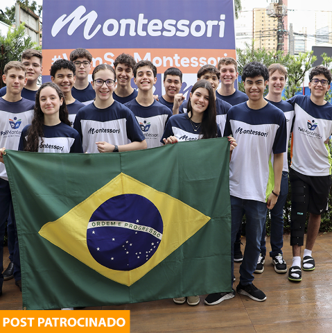 Colégio Montessori celebra classificação inédita em olimpíada internacional