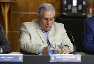 Estevão Petrallás presente na assembleia geral da CBF (Foto: Rafael Ribeiro/CBF)