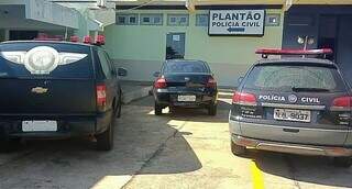 Delegacia de Polícia Civil de Paranaíba, onde o caso foi registrado (Foto: Divulgação)