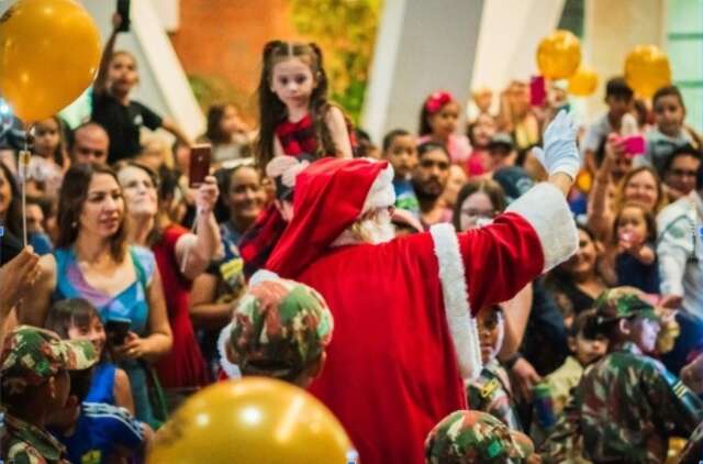 Papai Noel chega hoje ao Shopping Bosque dos Ipês 