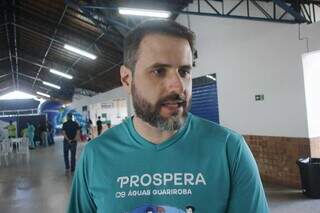 Rafael Buim é diretor da Águas Guariroba, de Campo Grande (Foto: Paulo Francis)