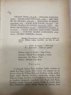 Advogado precisou pedir sua pr&oacute;pria liberdade em papel higi&ecirc;nico