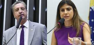 Dagoberto Nogueira (PSDB) e Camila Jara (PT) que manisfestaram a apoio a PEC (Foto: Divulgação)