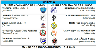 Times participantes da competição de estadual em 2025 (Foto: Reprodução)