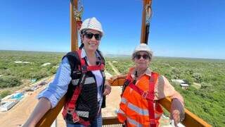 Ministras do Paraguai e Chile visitam ponte Bioce&acirc;nica em Porto Murtinho