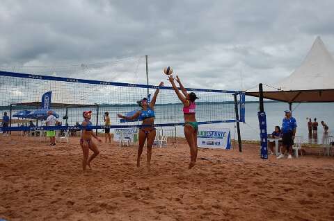 Confira os campeões da 6ª etapa do Circuito Estadual de vôlei de praia