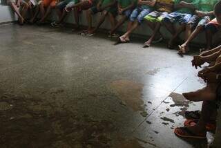 Adolescentes que cumprem medida socioeducativa na Unei Dom Bosco (Foto: Defensoria Pública/Divulgação)