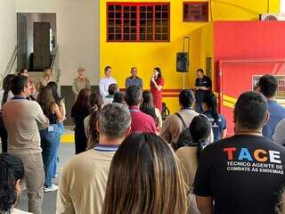 Lançamento do Dia D Estadual de combate ao mosquito da dengue (Foto: Marcos Maluf)