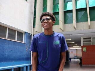 Marcelus Andrade, estudante e atleta paralímpico (Foto: Osmar Veiga)