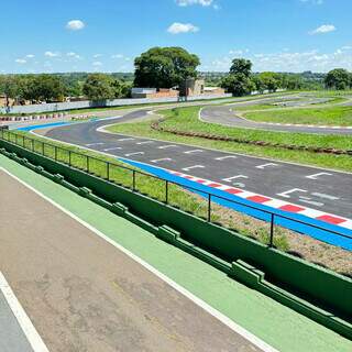 Kartódromo de Campo Grande reformado para estadual da modalidade (Foto: Divulgação)