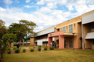 Bloco C de salas de aula, localizado no câmpus de Dourados. (Foto: Reprodução/UFGD)