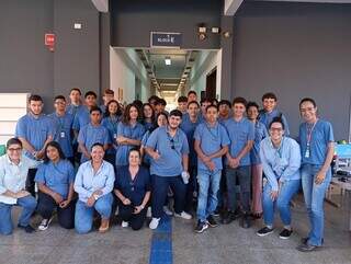 Jovens contratados por empresas como aprendizes cresceu através de projeto (Foto: Davi de Oliveira)