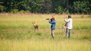 Visitantes de operadora colombiana em Mato Grosso do Sul. (Foto: Divulgação/Fundtur)