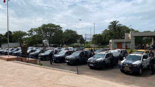 &ldquo;For&ccedil;a Total&rdquo; ter&aacute; 744 policiais para coibir tr&aacute;fico e furto em MS