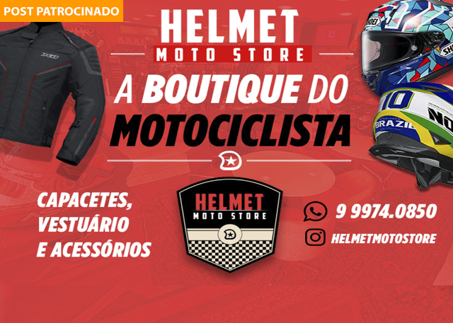 Helmet Moto Store é a parada certa para capacetes e vestuários