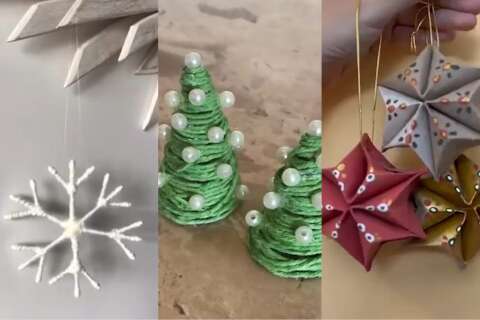 Artista ensina a soltar a criatividade e fazer decorações de Natal