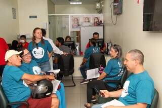 Instituto Tamojunto faz campanha de doação de sangue e lota Hemosul em Campo Grande (Foto: Juliano Almeida)