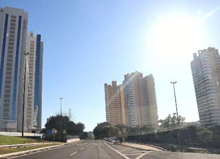 Domingo será de bastante calor em todas as regiões de MS