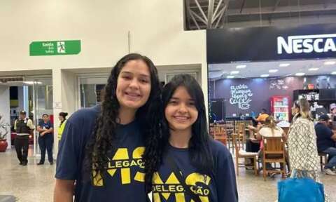 Atletas de handebol representam MS em Jogos Escolares da Juventude