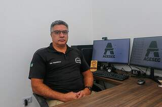 Coronel Figueiredo, especialista com mais de 30 anos no Exército Brasileiro e proprietário da Ageseg Assessoria. (Foto: Paulo Francis)