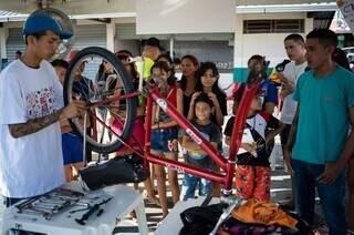 Evento terá tenda para conserto gratuitos de bicicletas. (Foto: Divulgação)